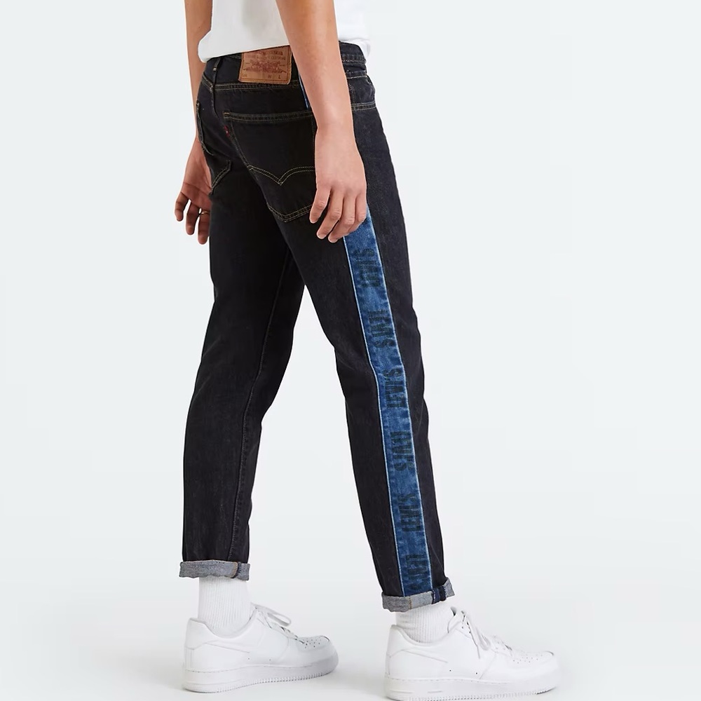 LEVIS HI-BALL ROLL LOGO STRIPE MEN'S JEANS SZ 36